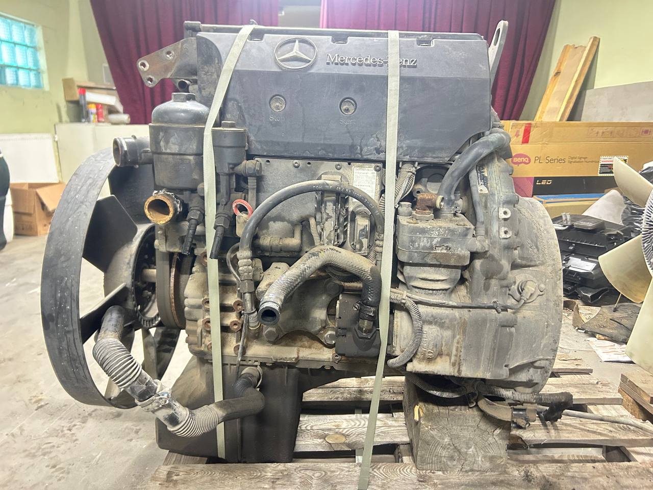 OM904LAII, Двигатель